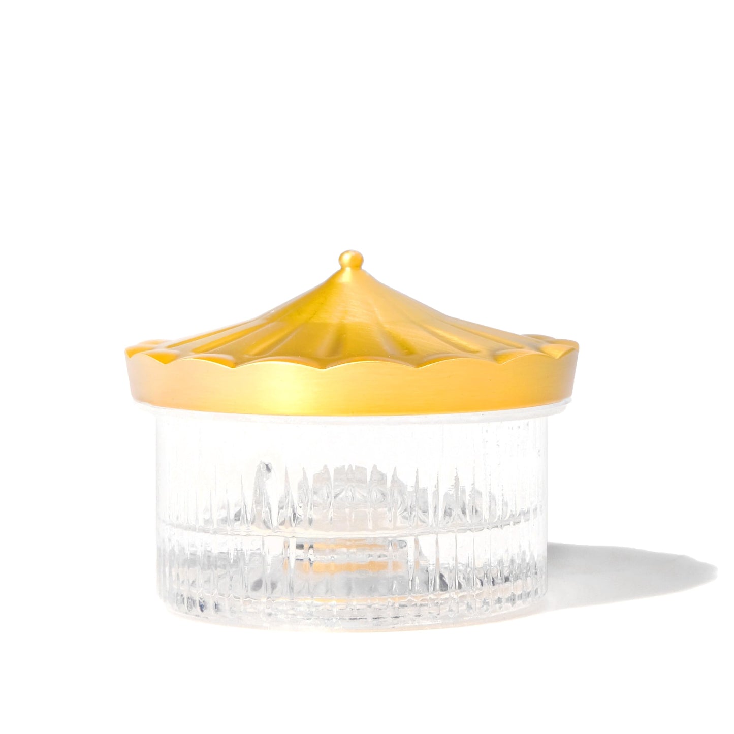 Ferris Wheel Press The Carousel Inkwell, Four Functional Positions, Glass Vessel for Ink, Modern Antiques