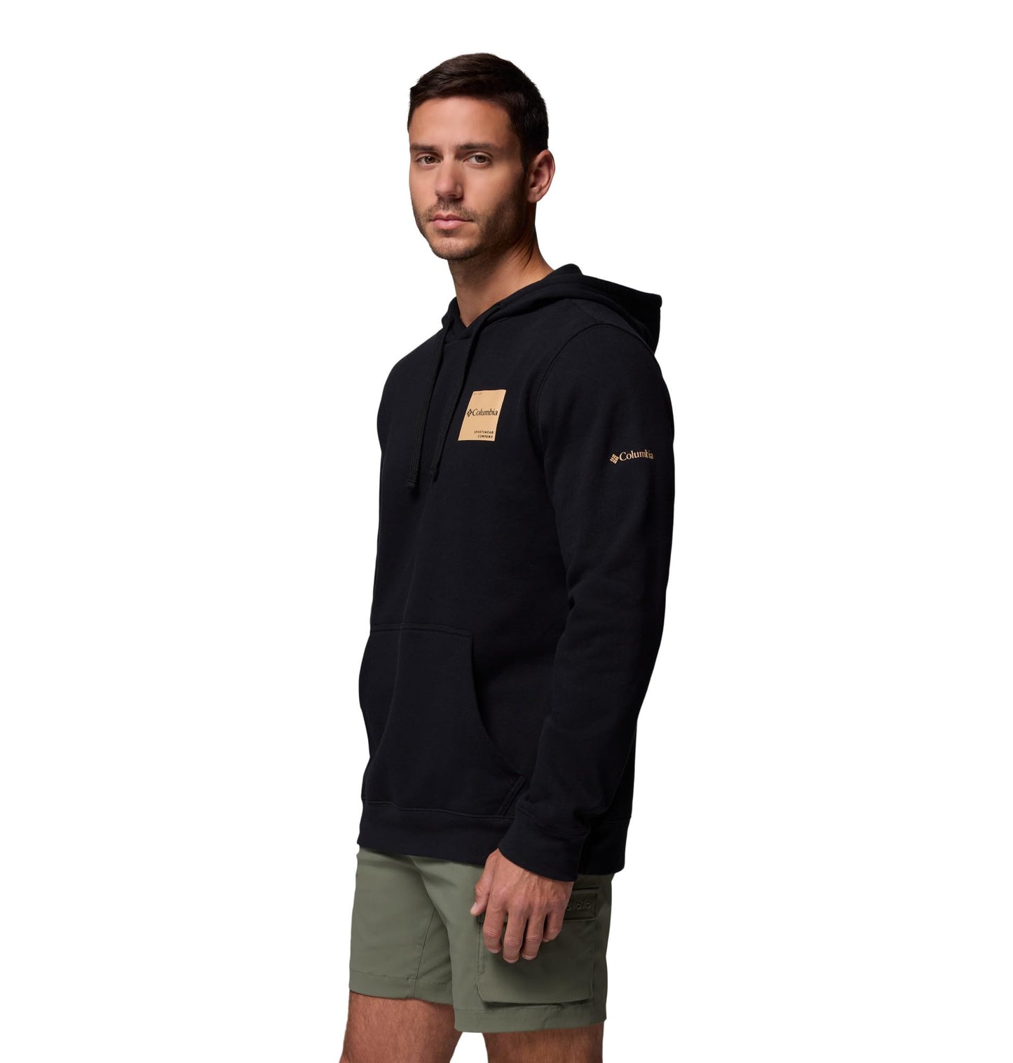 Columbia Men's Trek Hoodie, Black/Boxy Brand, Large