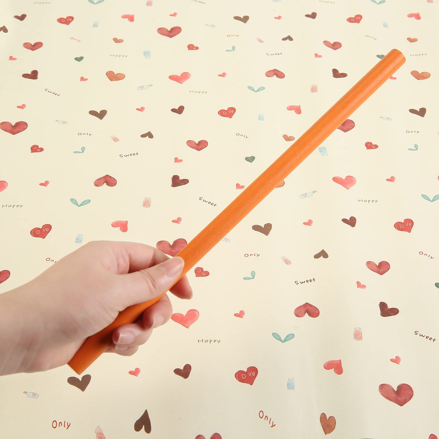 60 Pcs Rhythm Sticks for Kids Bulk, Wood Music Lummi Sticks, 6 Colors