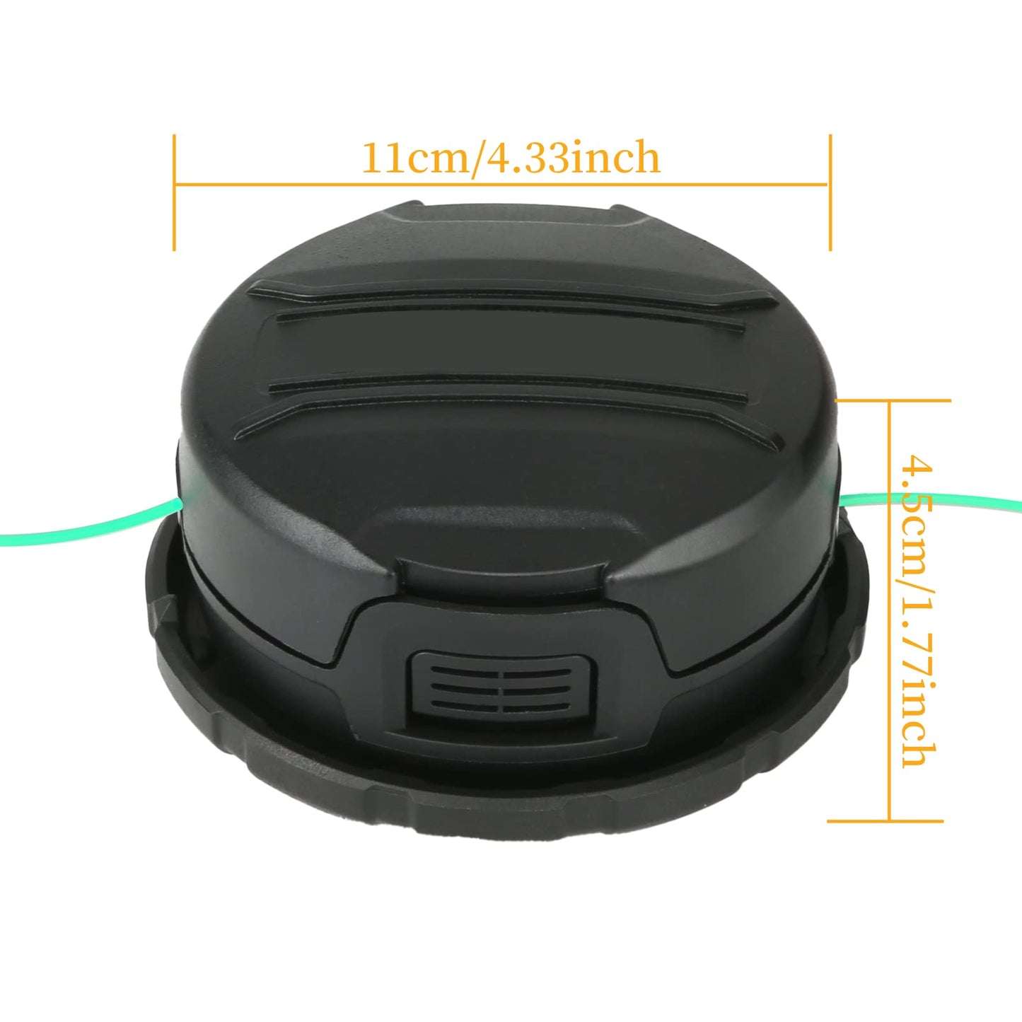 Eyoloty DWO1DT995 Replacement Trimmer Head Compatible with Dewalt DCST970,DCST922,DCST920,DCST990,DCST925 DCST991 Cordless String Trimmer,Replacement Head with Pre-Wound 0.080" 20Ft Line