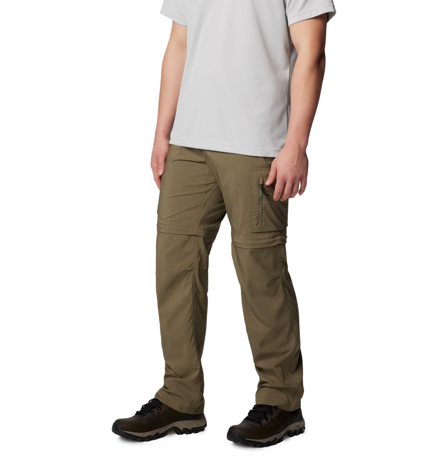 Columbia Men's Silver Ridge Utility Convertible Pant, Dark Mountain, 32 x 34