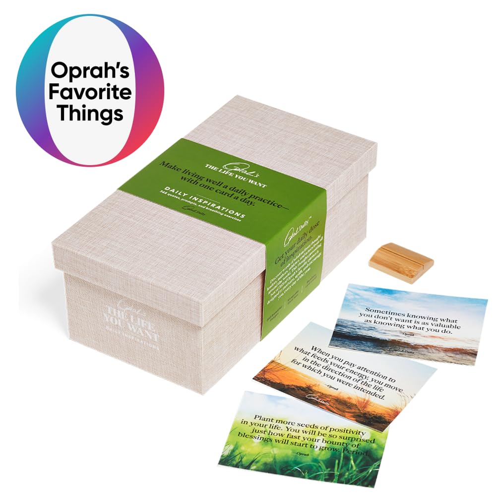 Oprah's The Life You Want™ Daily Inspiration Cards!