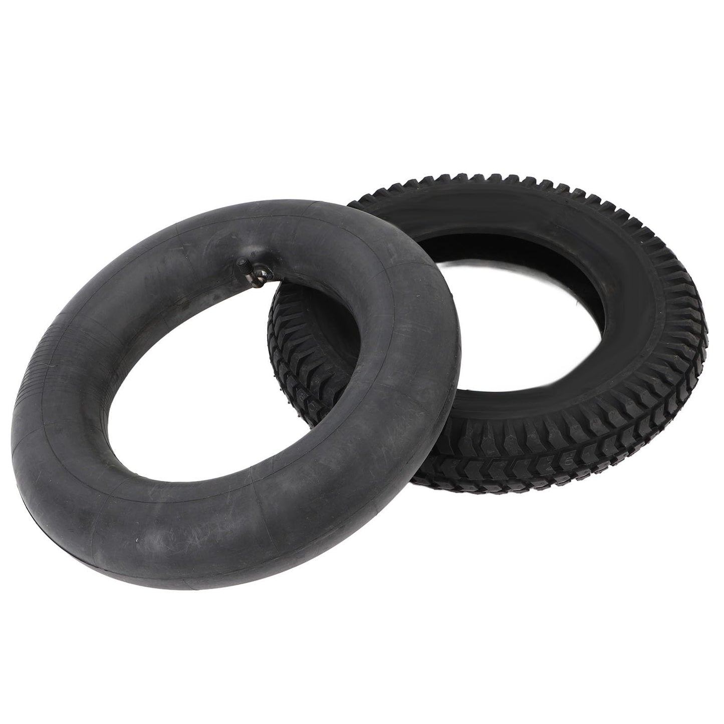 3.00‑8 Tire and Inner Tube Set Versatile Rubber Heavy Duty 14 Inch Wheelbarrow Tire Inner Tube for Hand Trucks Lawn Mowers