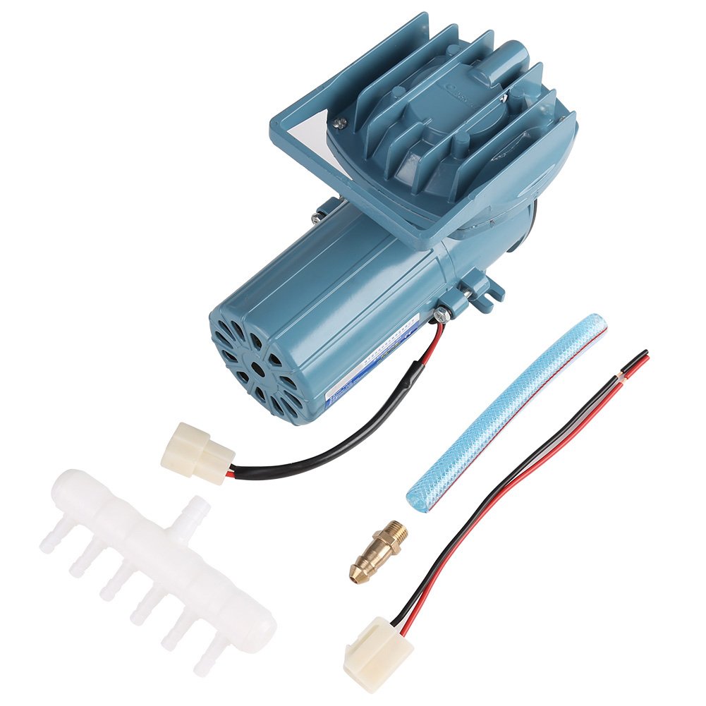 Air Pump,DC 12V Aquarium Air Pumps,35W Compressor Aerator,Air Pump Aerator for Fish Pond Aquaculture Aquarium Accessory Tool