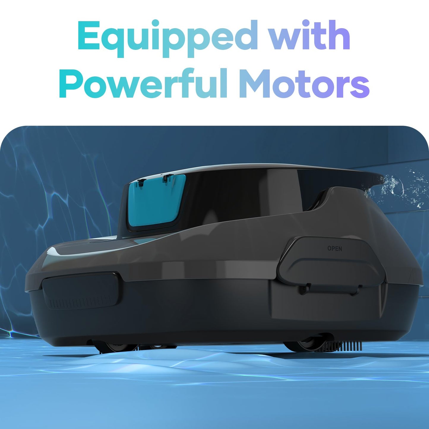 AIPER Scuba SE Robotic Pool Cleaner Vacuum, 90 Mins Battery Life, Automatic Cleaning with Self-Parking Capabilities, Ideal for Above Ground Pools up to 860 Sq.ft (40 Feet)