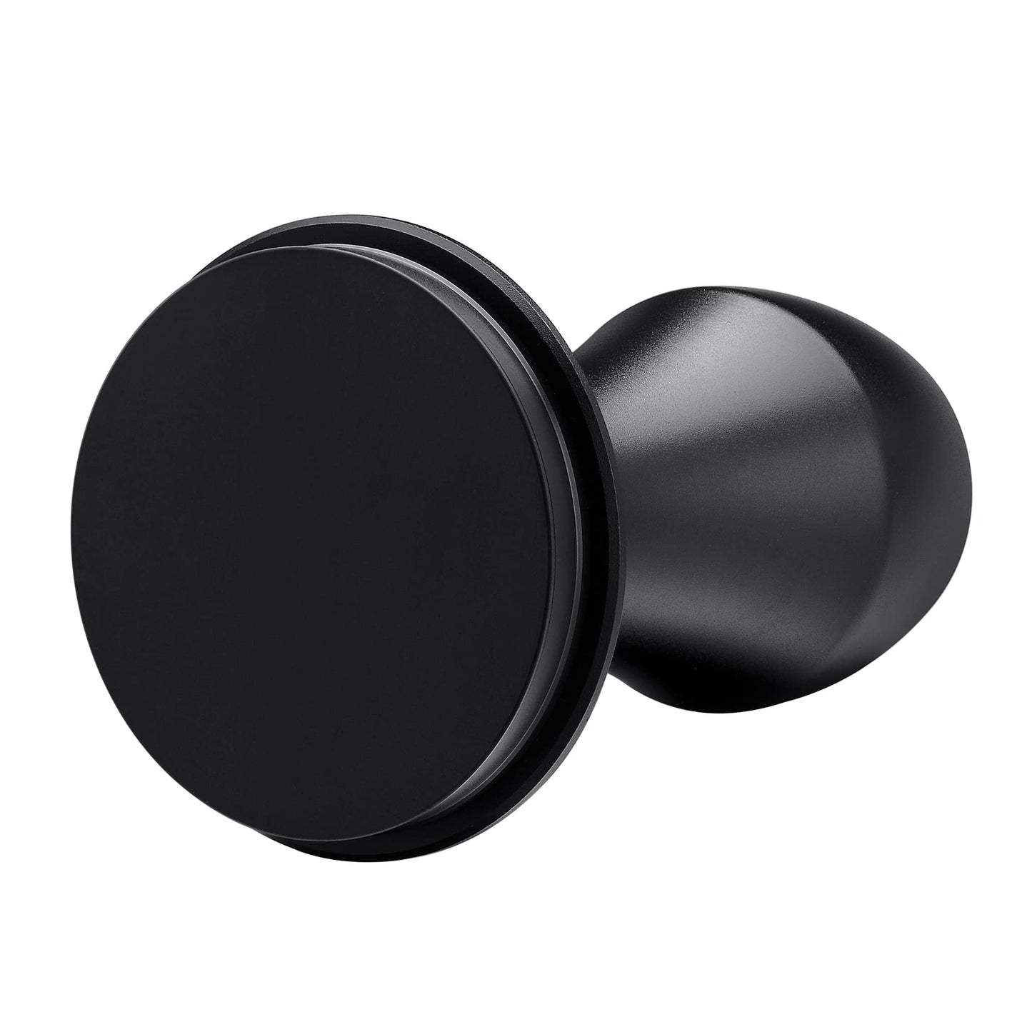 Normcore 58.5mm Espresso Coffee Tamper V4 - Spring Loaded Tamper with Titanium PVD Coating Flat Base -15lb / 25lb / 30lbs Replacement Springs