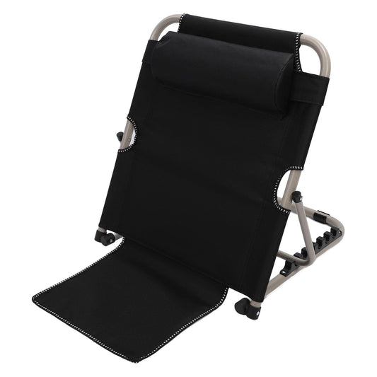 Bed Backrest for Sitting Up in Bed Adjustable, Lifting Bed Backrest Floor Chair with Head Pillow Folding 6 Degree Sit Up Backrest Floor Chair Bed Backrest for Sitting Up in Bed
