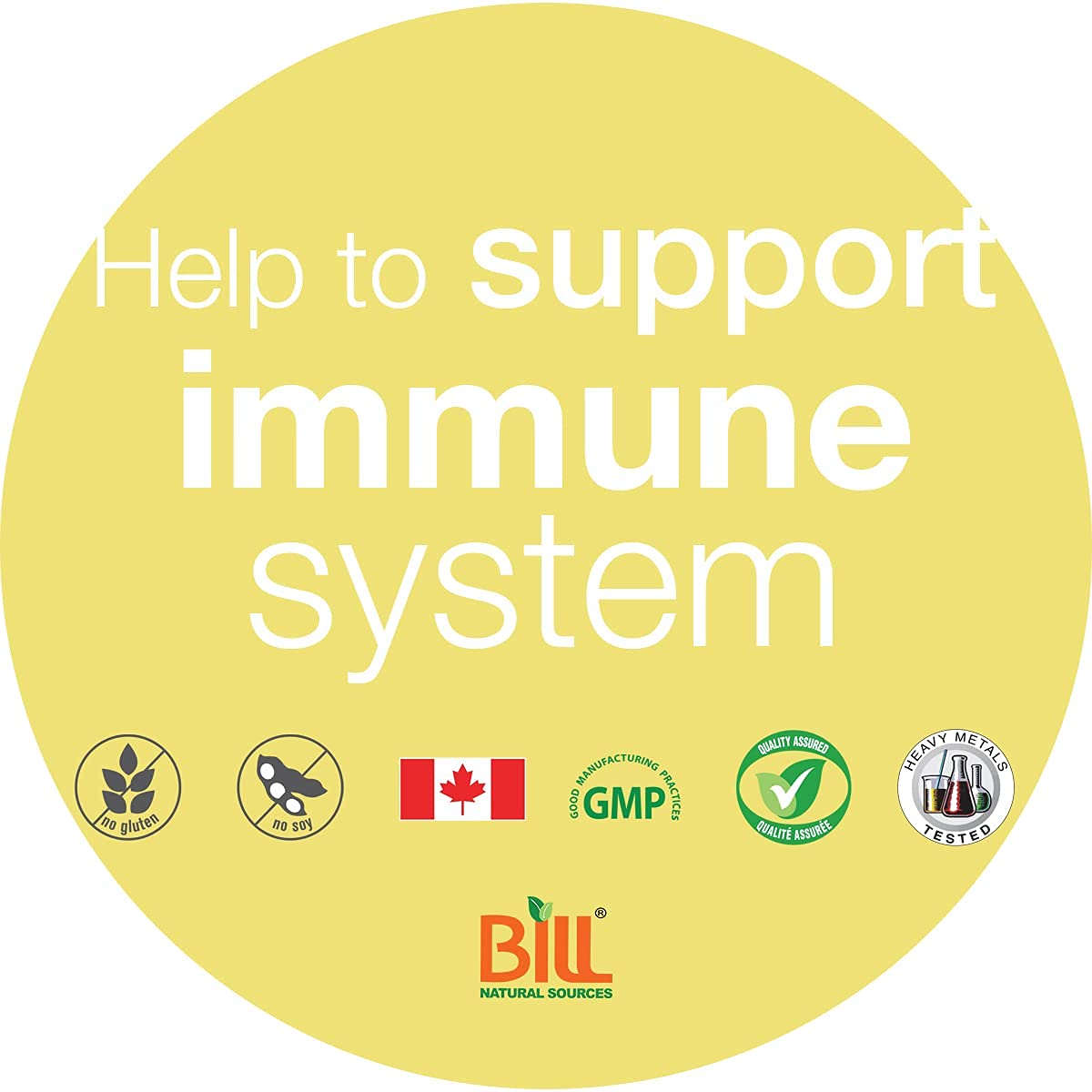 Bill Natural Sources® Children's Colostrum 90 count 6 PACKS (1 FREE) Made in Canada