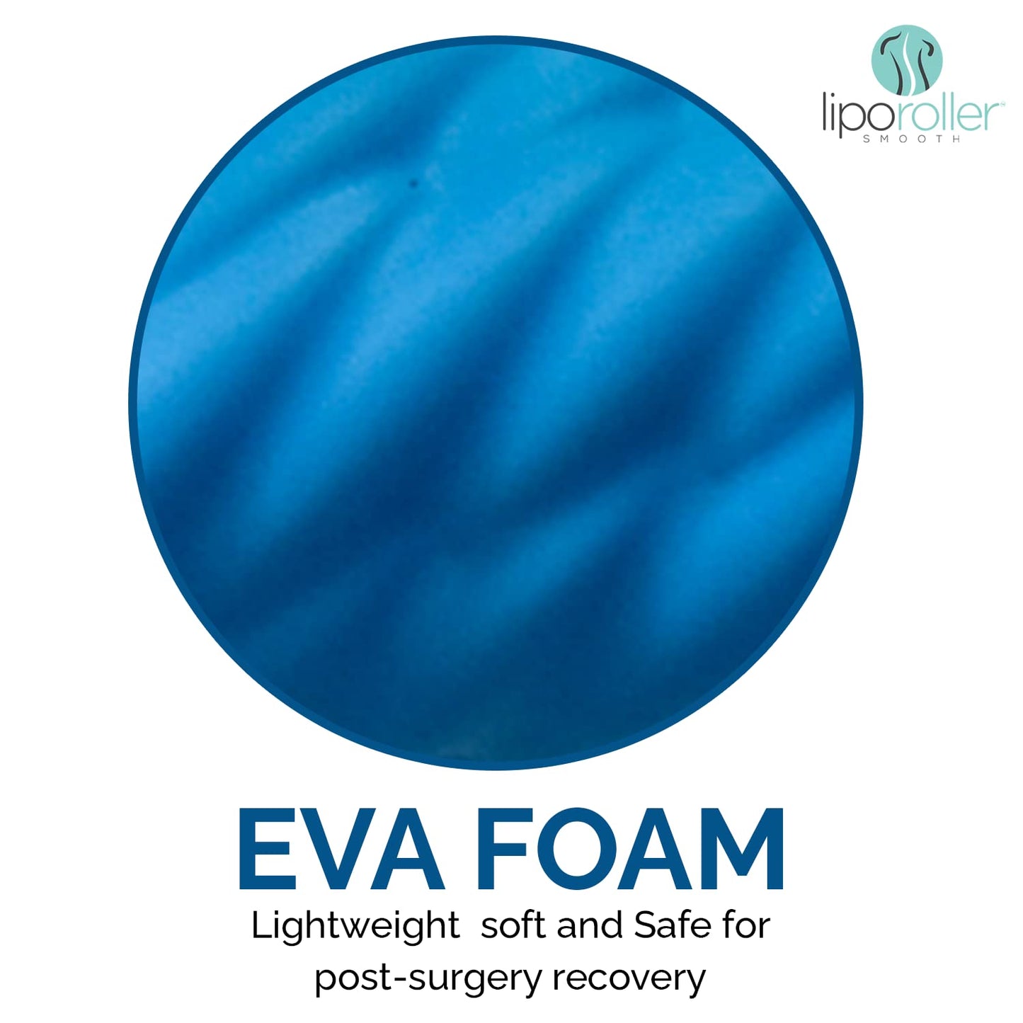 The Original LipoRoller - Liposuction Massage Roller - Easy to Roll Special Ridges and Bumps to Maximize Healing for Liposuction Post Surgery