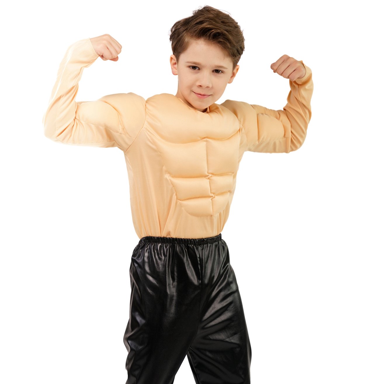 Boys Strong Muscle Shirt Costume (4-6Y)