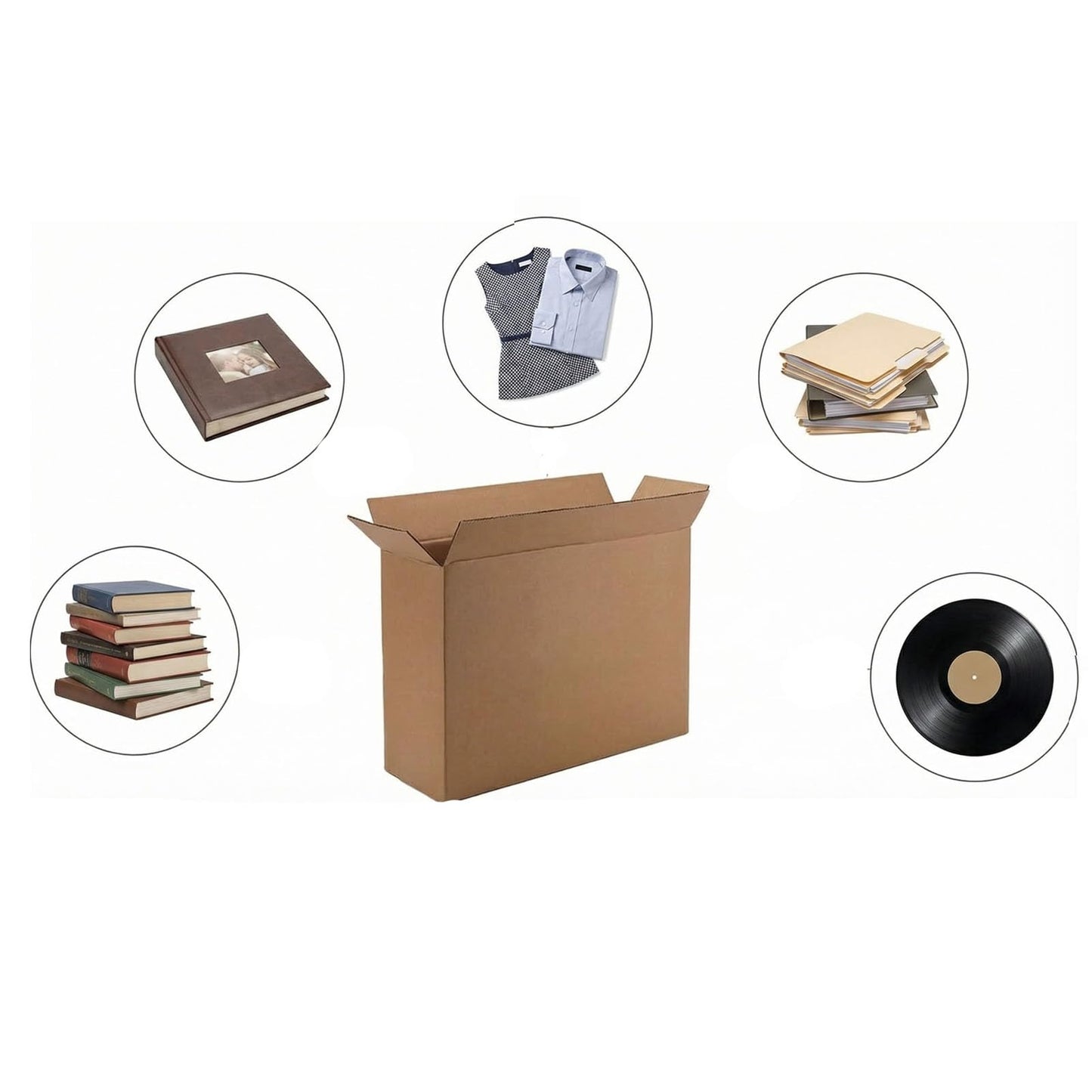 Schliersee 12x9x4 Shipping Boxes Set of 40, Brown Kraft Corrugated Cardboard Small Boxes Mailers for Packaging(30.5x22.86x10.1cm)