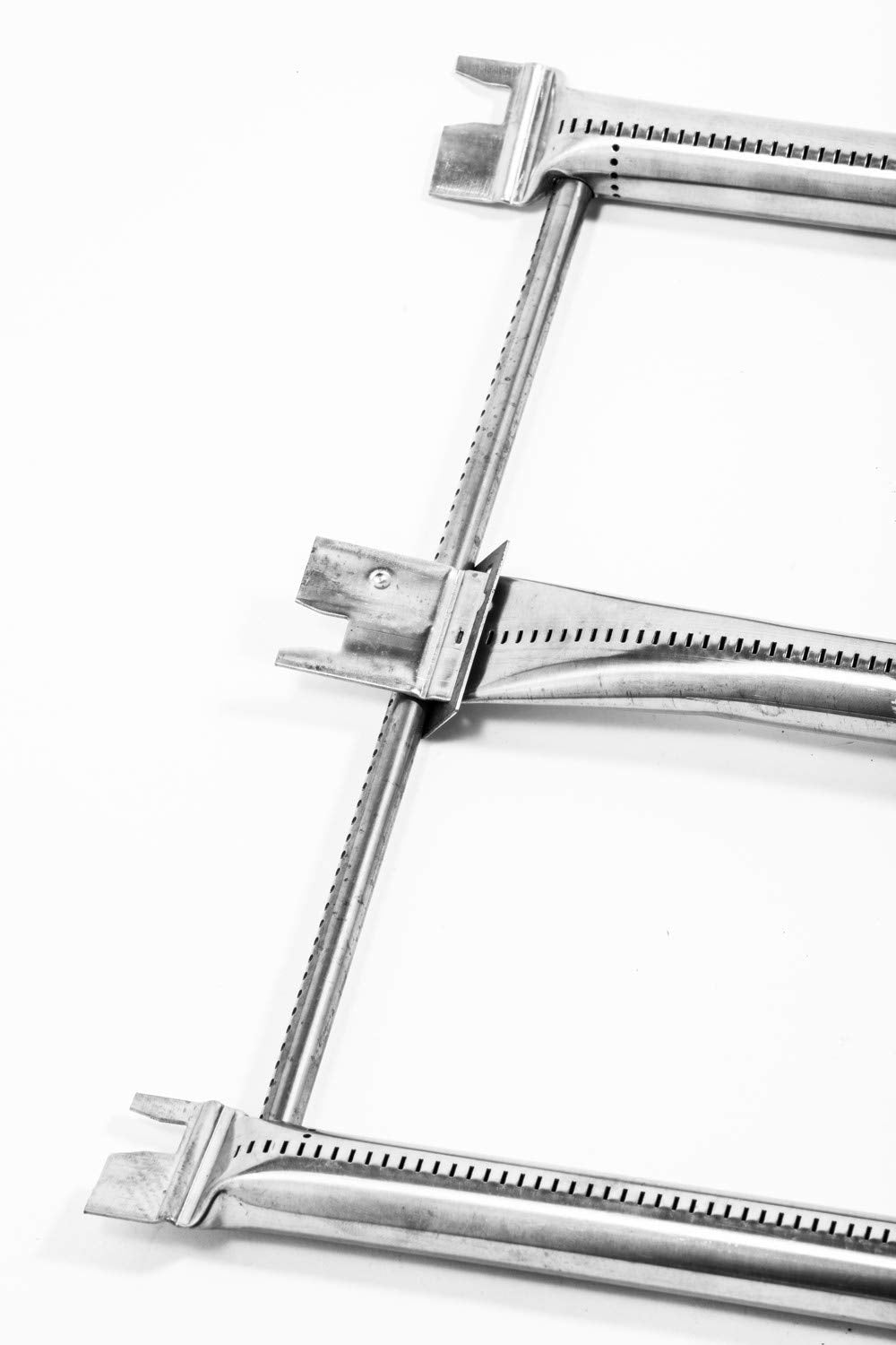 34-1/4 Inch BBQ Grill Burner Tube Kit Replacement for Weber Genesis 300 Series Genesis E-310 E-320 S-310 S-320 (Model Years 2007-2010), Stainless Steel Tube Burner Set for Weber 67722/67820