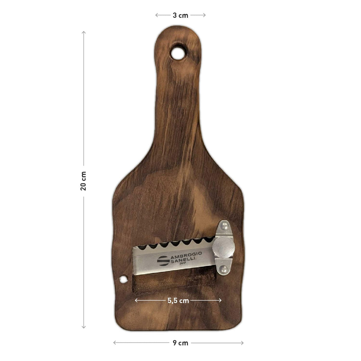 Truffle-Slicer in Wood of palissandro