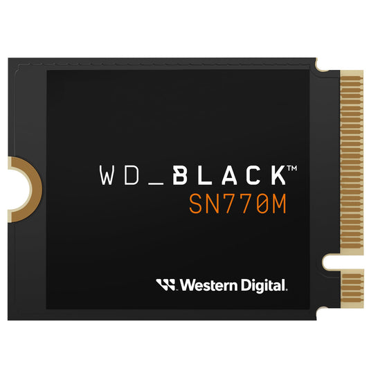 1TB WD_BLACK SN770M M.2 2230 NVMe SSD for Handheld Gaming Devices, Speeds up to 5,150MB/s, TLC 3D NAND, Great for Steam Deck and Microsoft Surface - WDBDNH0010BBK-WRSN