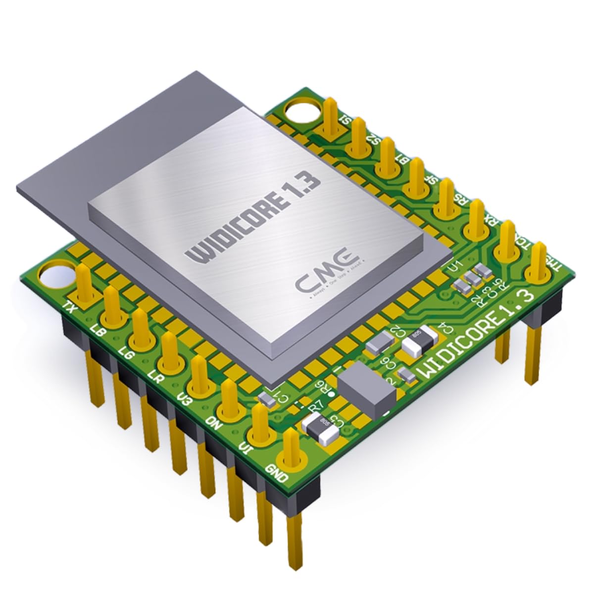 CME WIDI Core – Bluetooth MIDI (BLE) Upgrade Module for CME H4MIDI WC, U4MIDI WC & MIDI Thru5 WC, Preconfigured for Seamless Installation, Ultra-Low Latency, Stable Jitter Performance