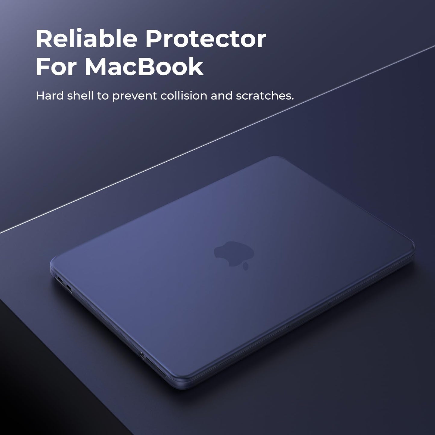EooCoo for MacBook Neo Case 13 inch 2026 Release Model A3404, A18 Pro Chip, Ultra Thin Precision Fit Protective Hard Shell Case 4 in 1 Kit for School, Office, Travel & Daily Use, Matte Indigo