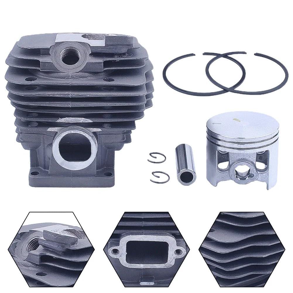 Adorih 52mm MS461 Cylinder Piston Kit ， for Stihl MS461 MS461R GS461 Chainsaws - Complete Replacement Parts for OEM 1128 020 1250