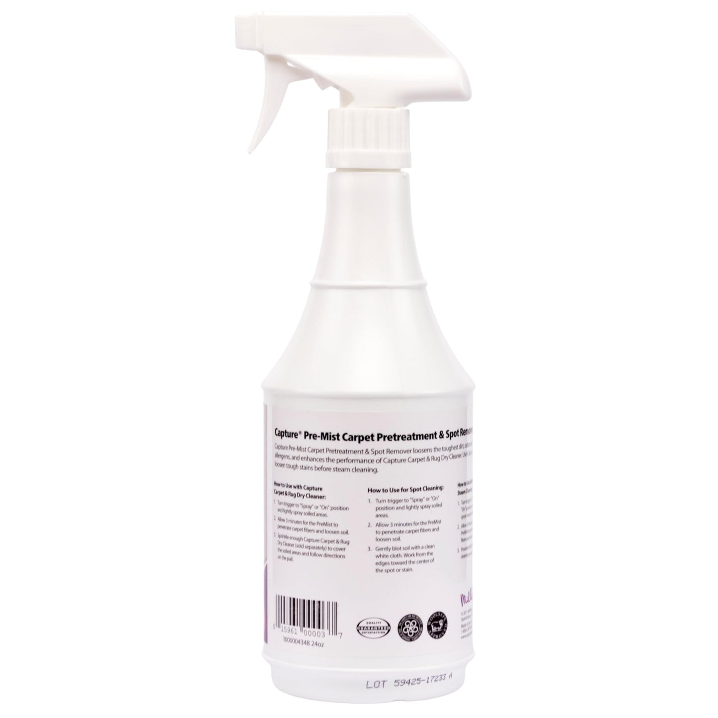 Capture Soil Release Premist Trigger Spray 24 Oz