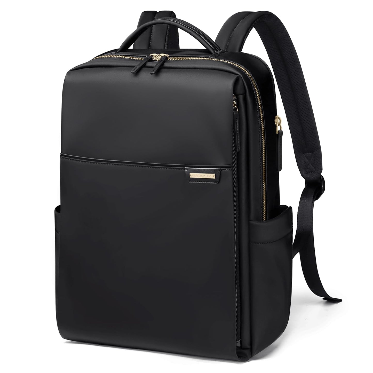 GOLF QUALITY Laptop Backpack for Women, Work Business Traval Computer Backpacks with Laptop Compartment Waterproof Casual Daypack for Travel College,16Inch,Black
