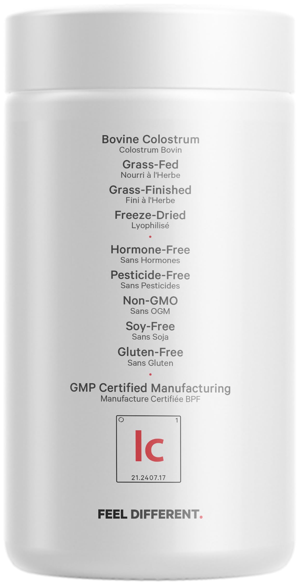 Codeage Immuno Colostrum Supplement - Grass-Fed Bovine Colostrum Pills - Freeze-Dried - Prized First Milk Rich in Immunoglobulins - Cow Colostrum - Colostrum Milk Powder - Non-GMO - 180 Capsules