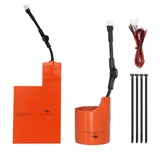 7101 Battery Heater Pad & 7102 Oil Heater Kit Compatible with 9KW - 22KW Air Cooled Standby Suitable for Outdoor Generator Cold Protection Kit