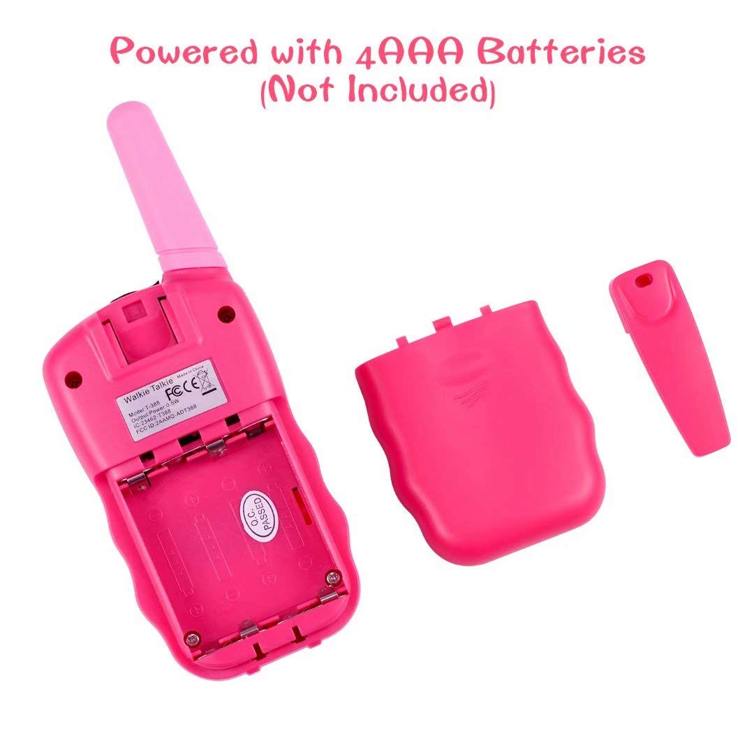 Selieve Toys for 3-12 Year Old Girls Boys, Walkie Talkies for Kids 22 Channels 2 Way Radio Toy with Backlit LCD Flashlight, 3 Miles Range for Outside Adventures, Camping, Hiking, for Kids