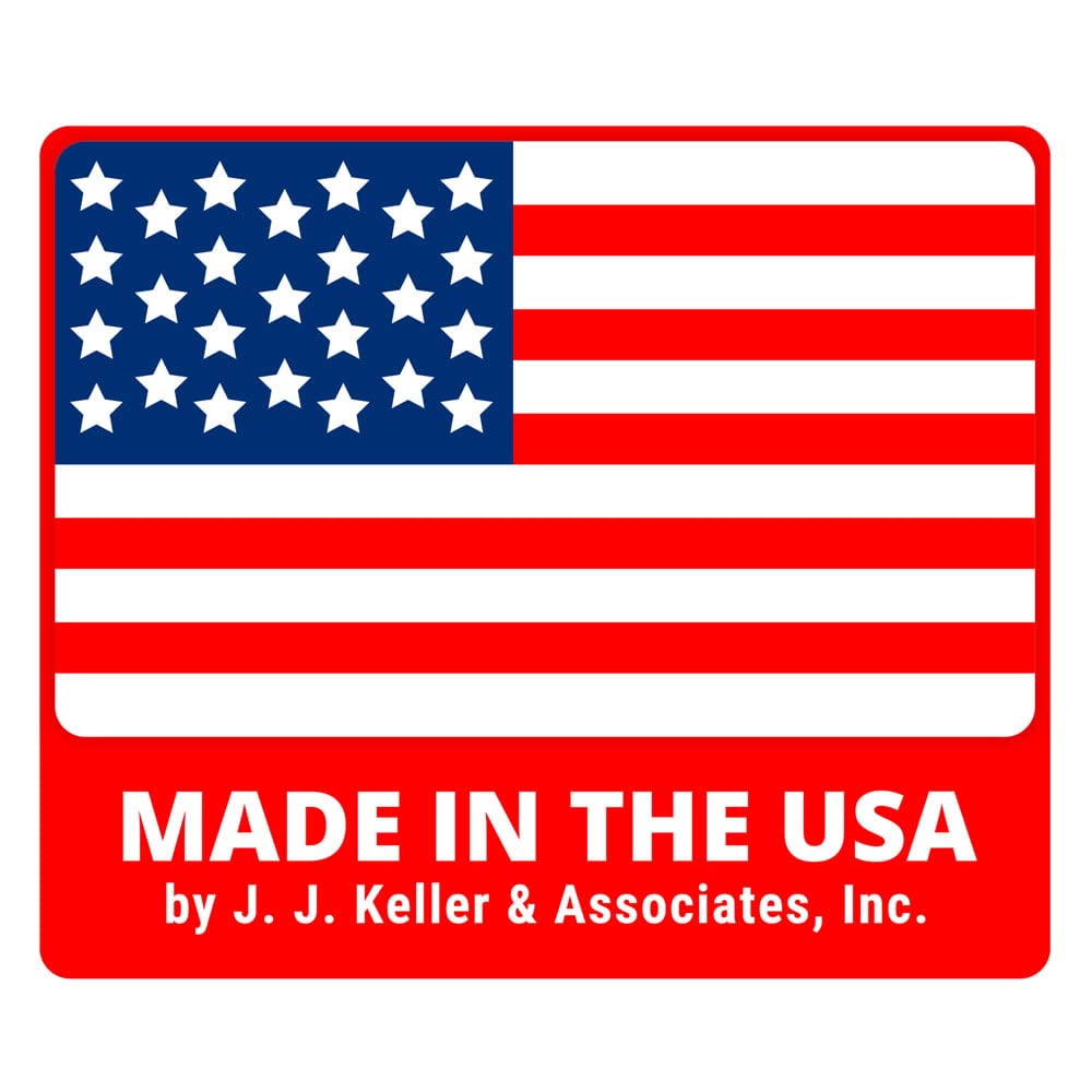 Out of Service Tags 50-pk. - 6.25" x 3.125", Red, Synthetic, 12" Tag Wires Attached - Easily Identify Equipment Availability - J. J. Keller & Associates