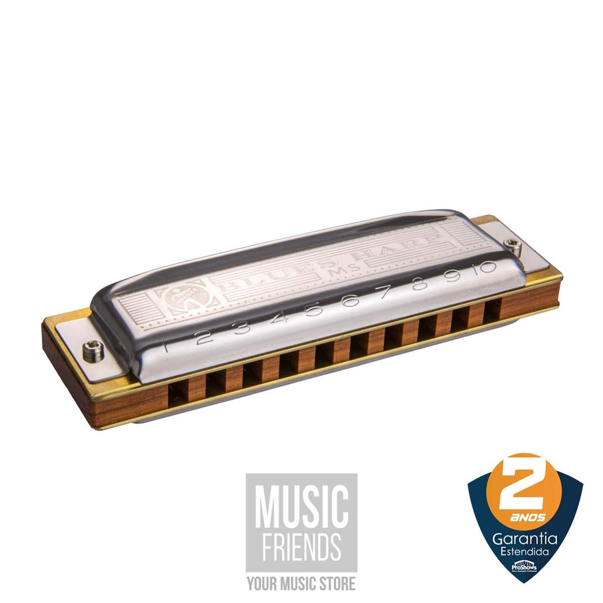 Hohner 532BX-F Blues Harp, Key Of F Major
