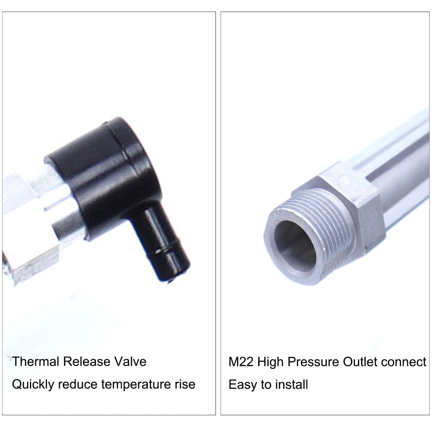 MOCW Pressure Washer Pump Head Assy Aluminum AR42518 AR43061 AR42940 Compatible with Troy Bilt RMW SRMW Series Pumps RMW2.2G24 2G23B 2G24 2G20 2G25 SRMW2.2G26