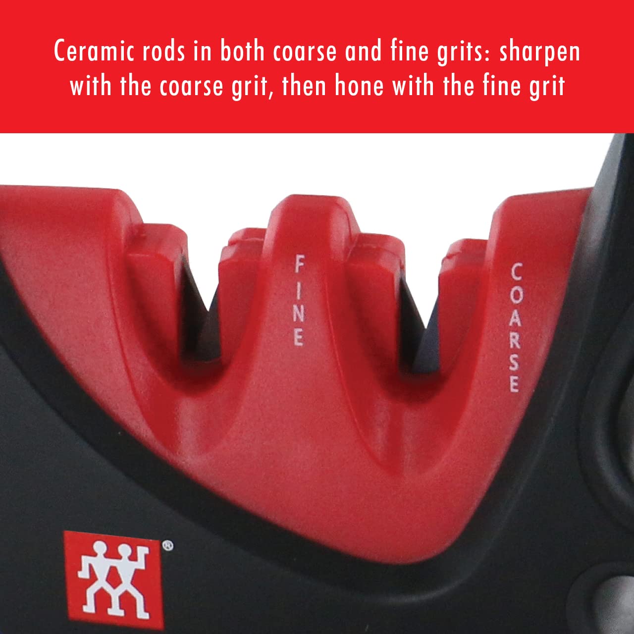 ZWILLING J.A. Henckels 32602-001 4-Stage Pull Through Knife Sharpener