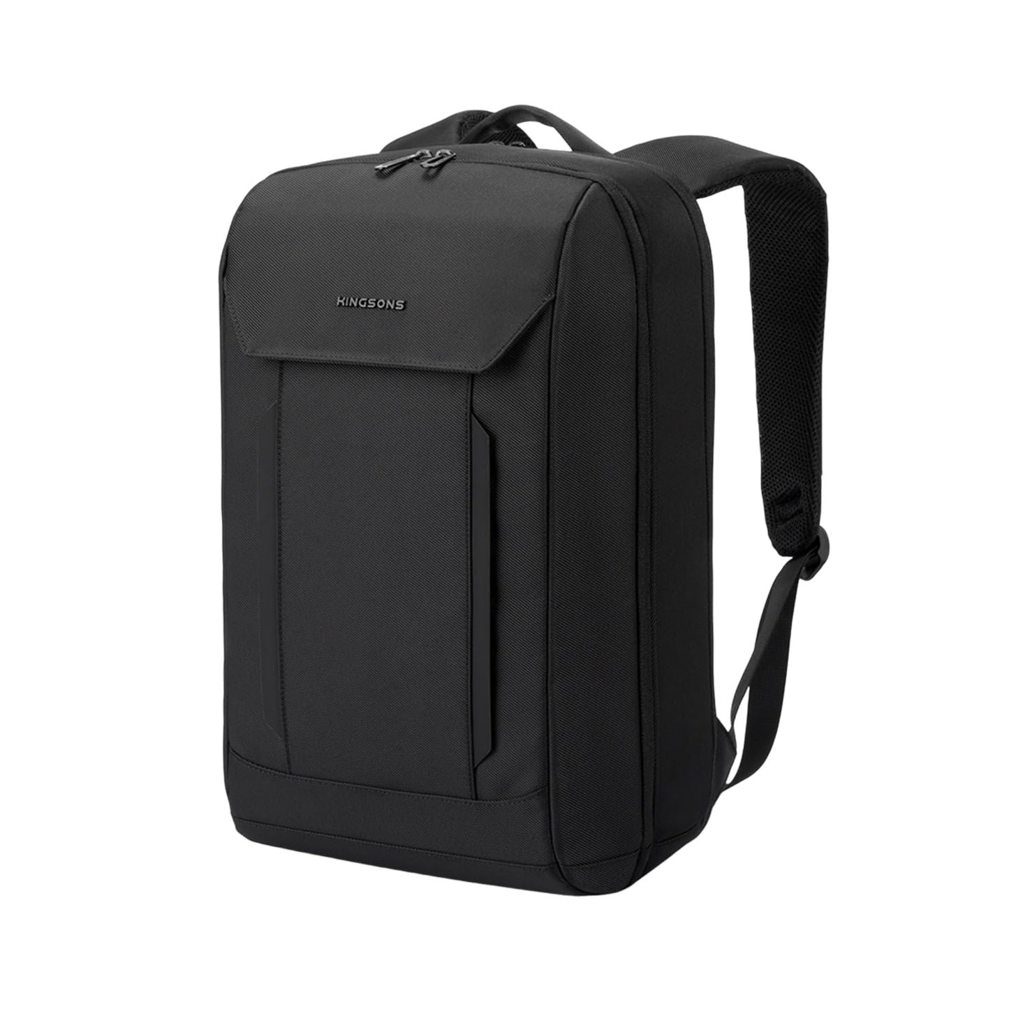 KINGSONS 15.6'' Laptop Bag Travel Backpack with USB Charging Port and Waterproof Design Unisex for Business and Casual Use