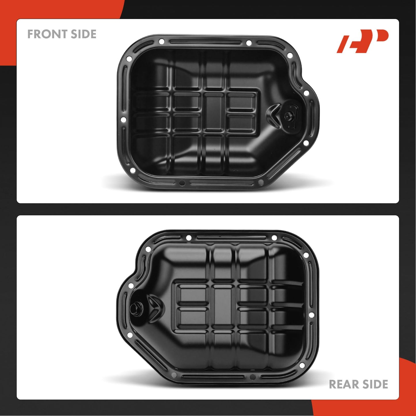 A-Premium Lower Engine Oil Pan Sump with Drain Plug Compatible with Nissan Altima 2007-2016, Murano 2009-2016, Pathfinder 2013-2016, Quest 2011-2014, Infiniti JX35 2013-2013, V6 3.5L Gas