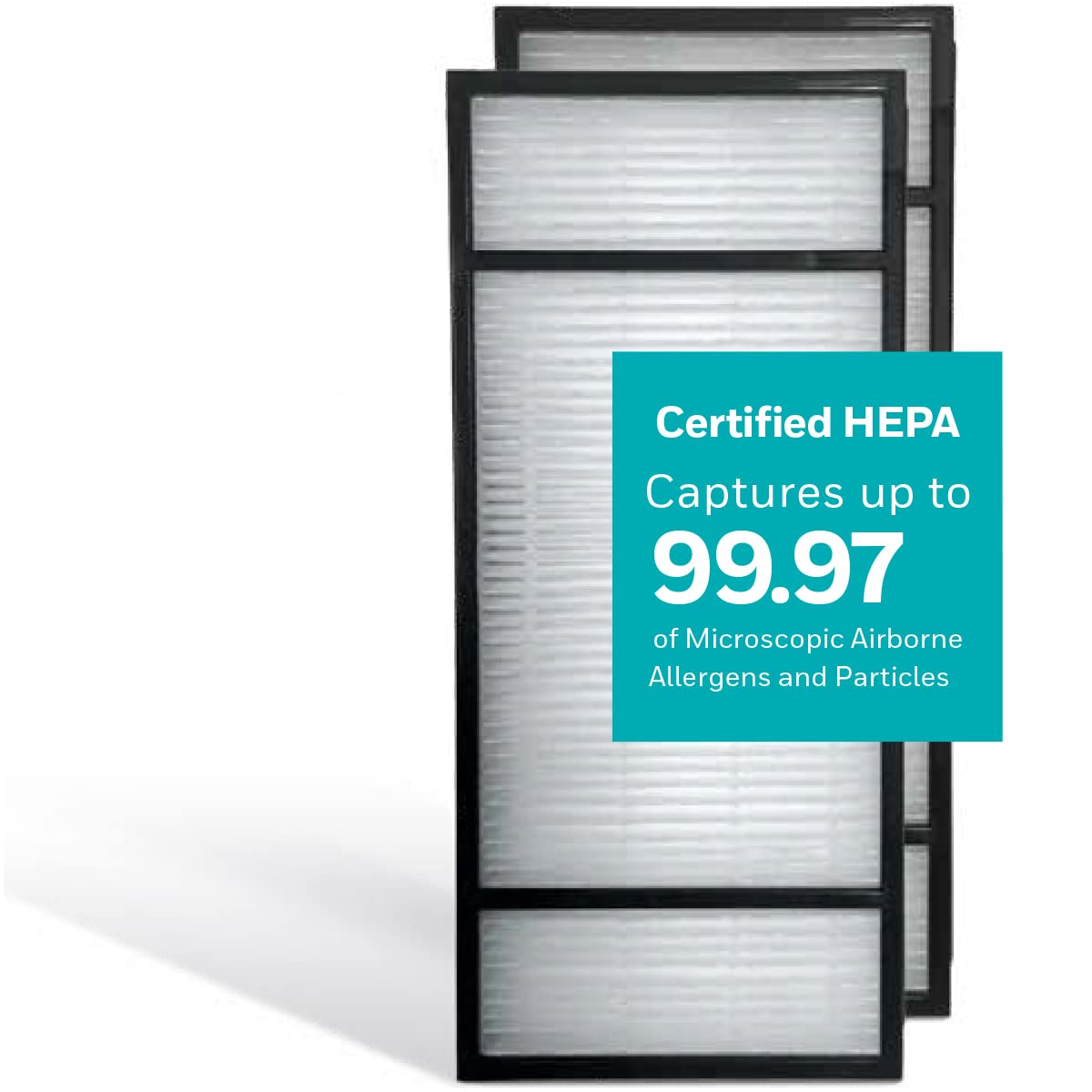 Honeywell HRF-H2C True HEPA Replacement Filter (H) for Air Purifiers, Pack of 2 Filters (H)