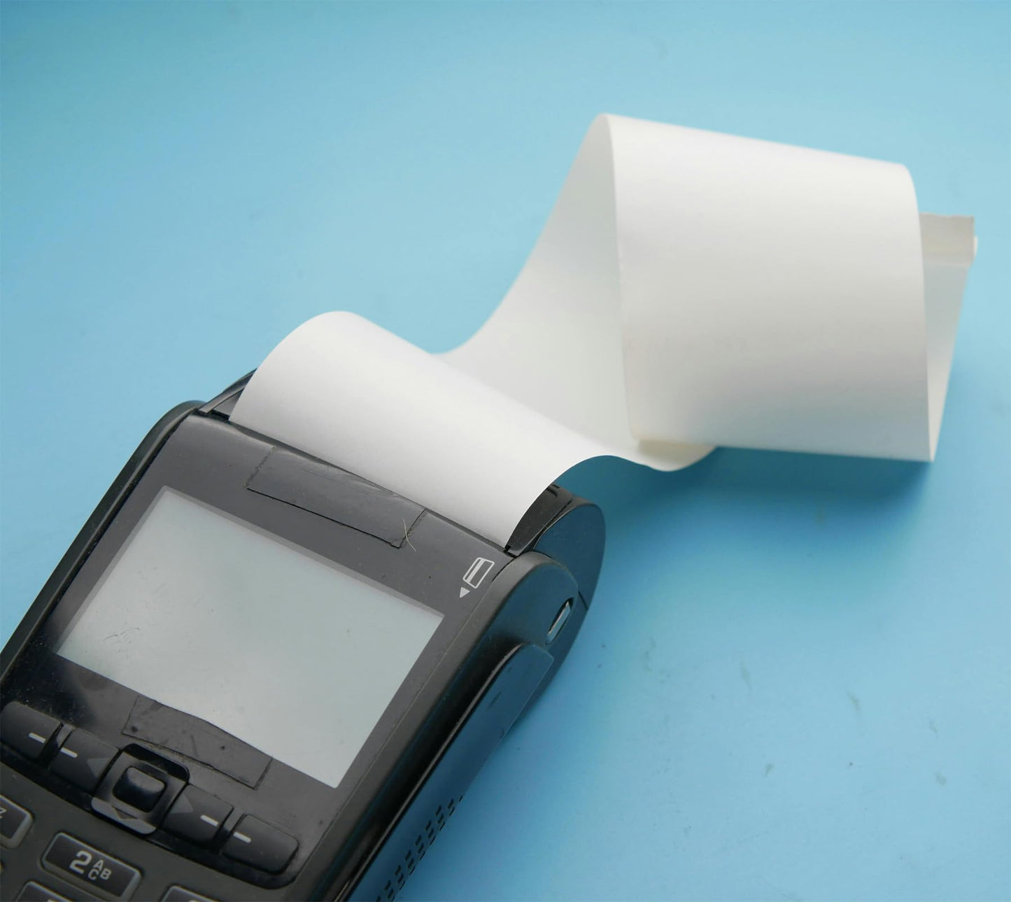 MilaMima 100 Rolls 2 1/4" x 60' Thermal Paper 20% Longer POS Cash Register Receipt Rolls Fits Credit Debit Card Machine Verifone Ingenico Square Clover Moneris TD Elavon 40mm Diameter 2.25 x 60 ft