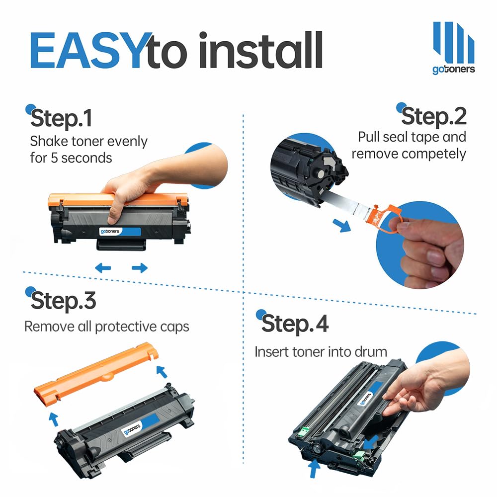 B221000 B2236 Toner Cartridge Replacement Compatible with Lexmark B2236dw MB2236adw Laser Printer Ink Black x 1