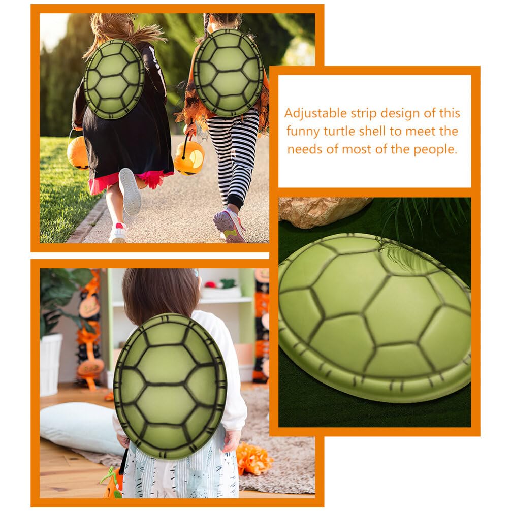 STOBOK Turtle Shell, 6pcs Halloween Turtle Shells Turtle Shell Costume Cosplay Turtle Shell Props for Party Favors
