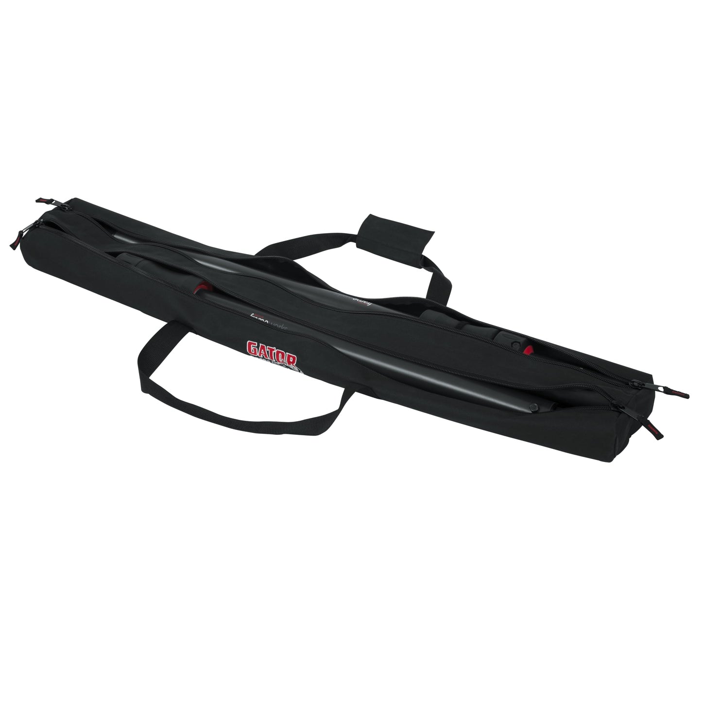 Gator Cases Dual Compartment Sub Pole Bag with Adjustable Shoulder Strap; Holds (2) Speaker Subwoofer Poles up to 42" Length (GPA-SPKRSPBG-42DLX)