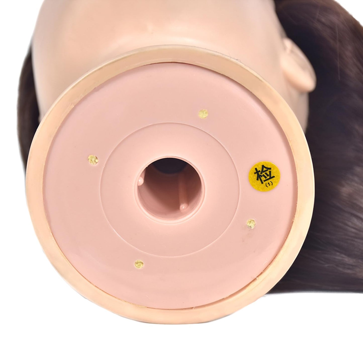 BLTYXT 26" - 28" Training Head Professional Cosmetology Mannequin Head Hairdresser Manikin Head with Synthetic Fiber Styling (02G-04)