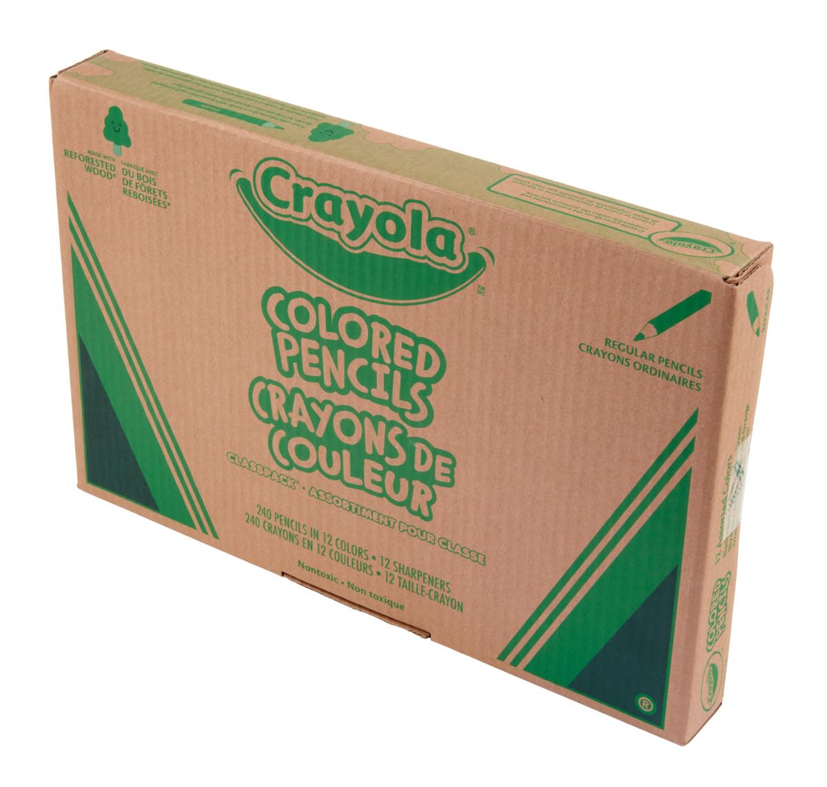 Crayola Coloured Pencils Classpack, 240 Count
