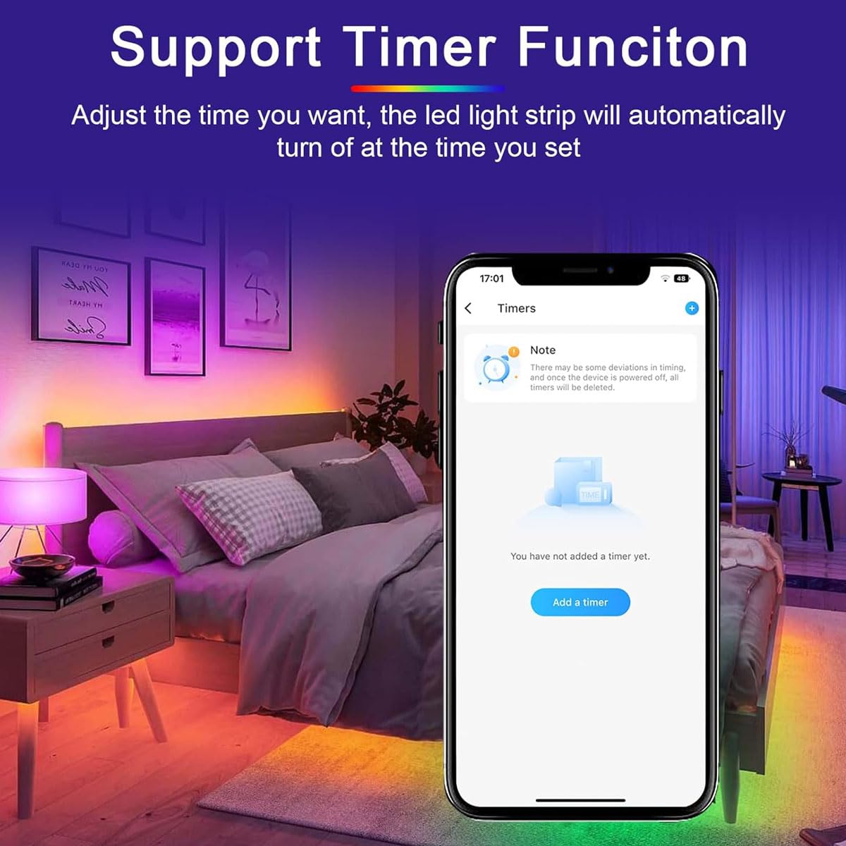 UCHARGE SP630E Bluetooth LED Controller Kit with RB3 RF Remote, 4 Zones App Control DC5V-24V for COB FCOB RGB RGBW Addressable LED Strip WS2812B WS2815 SK6812, Music Sync Smart Lighting