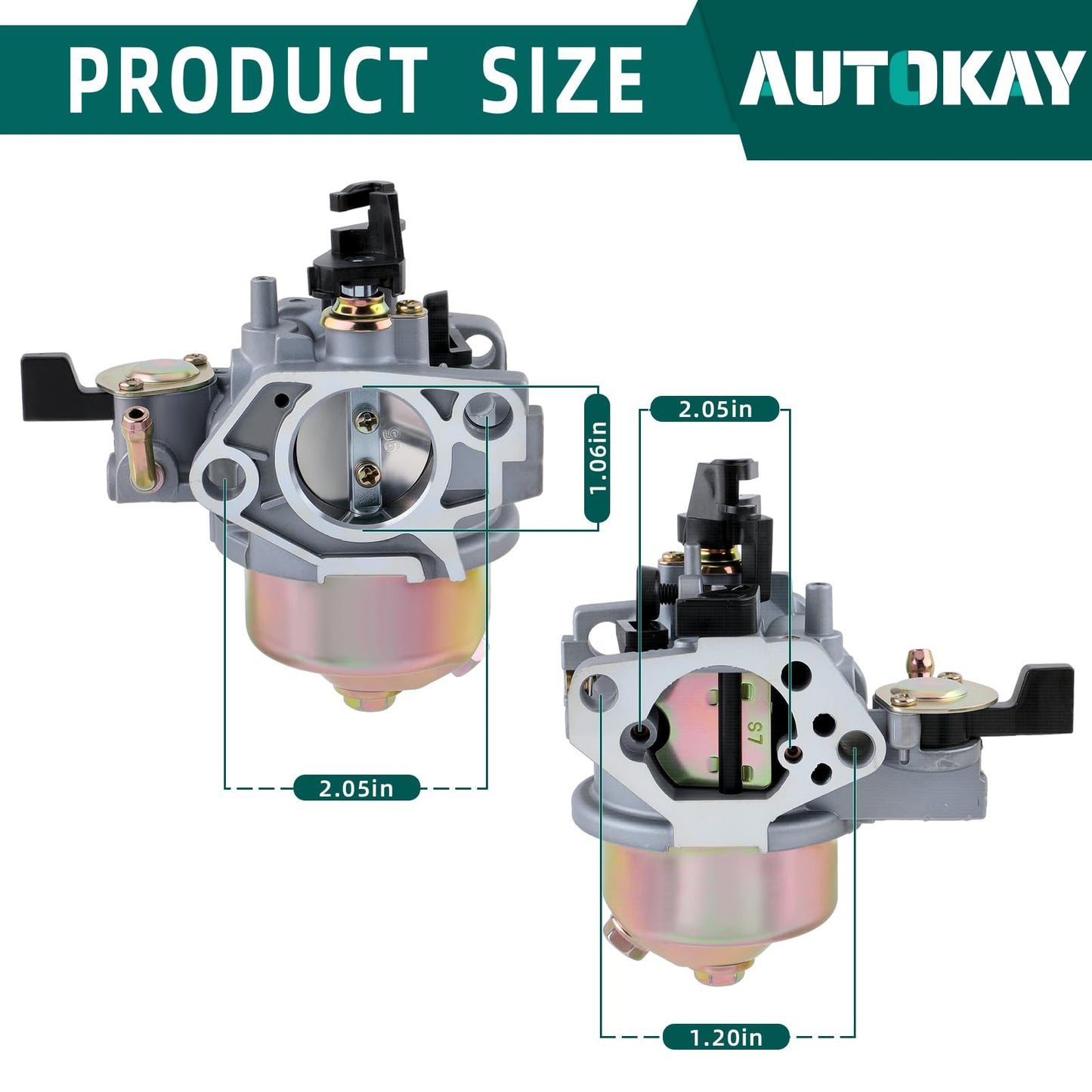 GX390 Carburetor Replacement for Honda GX390 13HP 11HP Engine GX340 13HP Carb with Air Filter Gaskets Tune up kit w/Choke Level Replaces 16100-ZF6-V01 DXPW60605 DXPW60606 DH4240B DXPW4240 DXPW4440