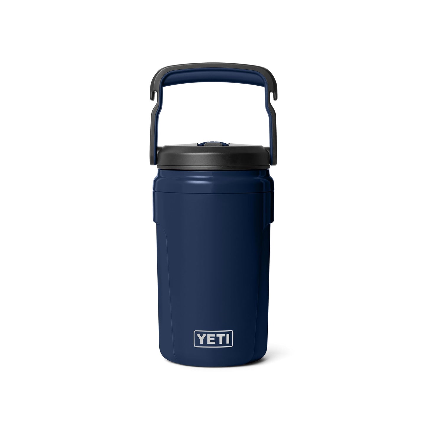 YETI Silo 40 oz Insulated Magslider Straw Cap Water Jug – Leakproof, Lightweight Sports Bottle with Fence Hook Handle – Keeps Drinks Ice-Cold – Ideal for Gym, Sports & Tournaments, Navy