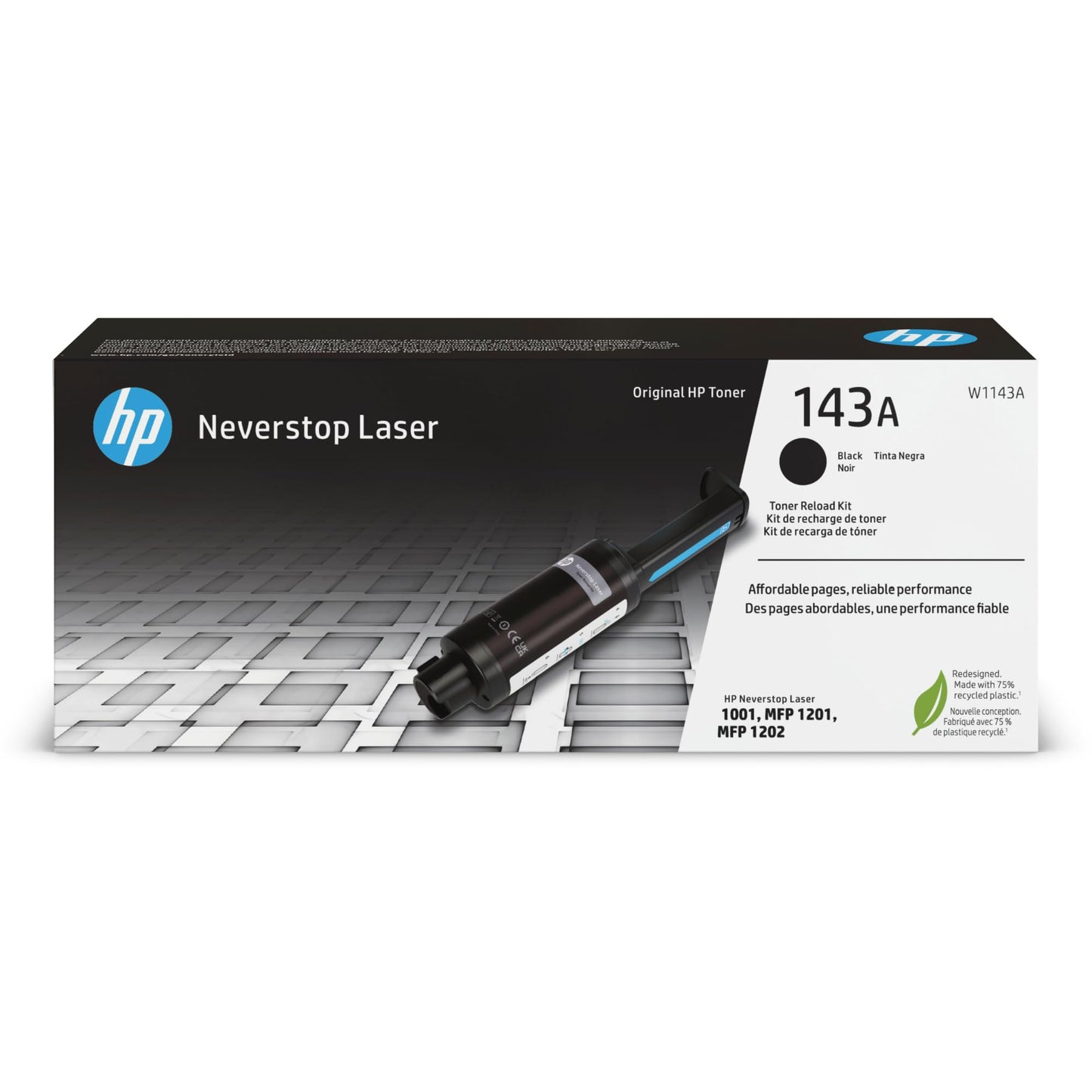 HP 143A Black Toner Reload Kit