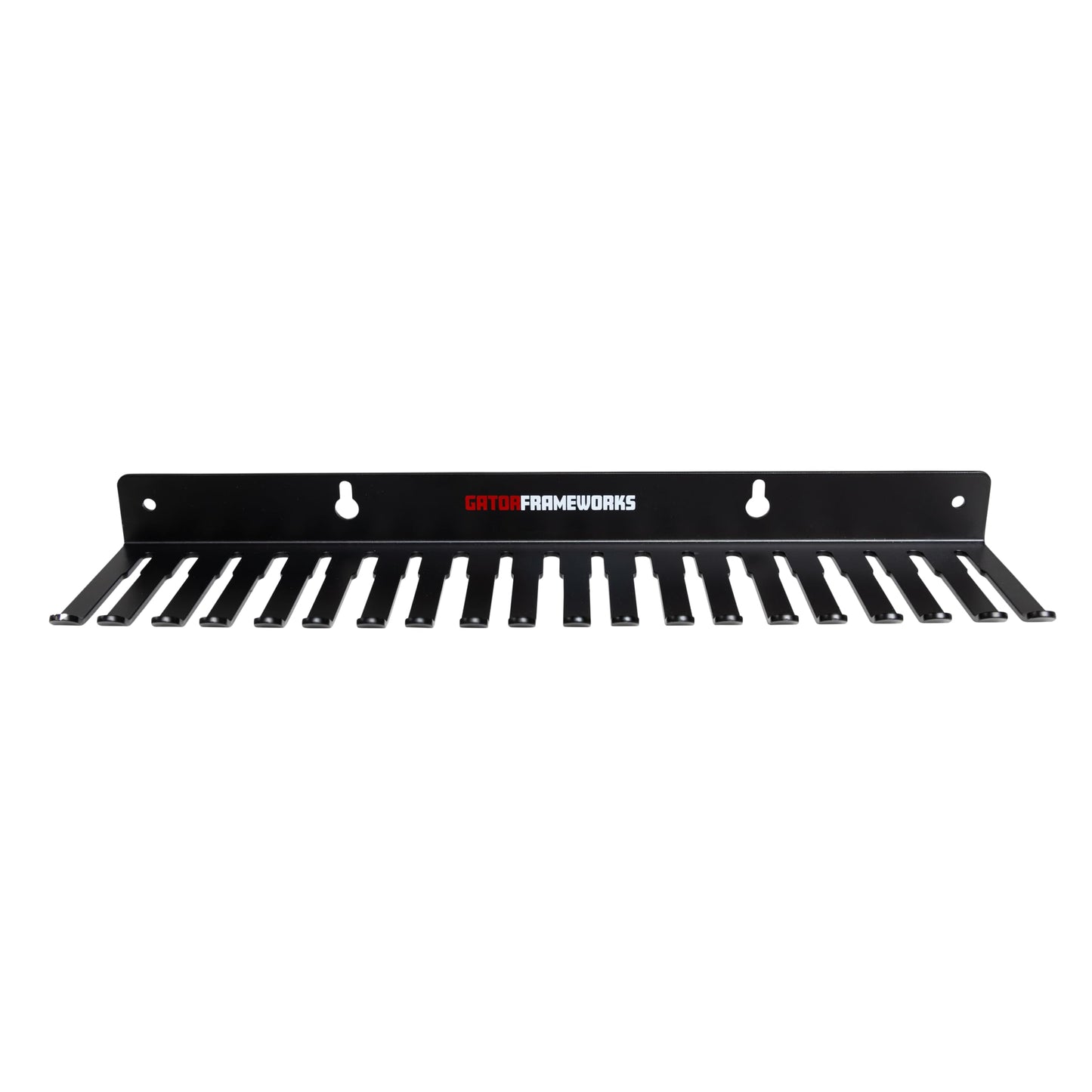 Gator Frameworks Wall Mountable Cable Hanger and Organizer with 19 Cable Slots; Ranges from 5-9mm Spaces (GFW-CABLEHANGER)