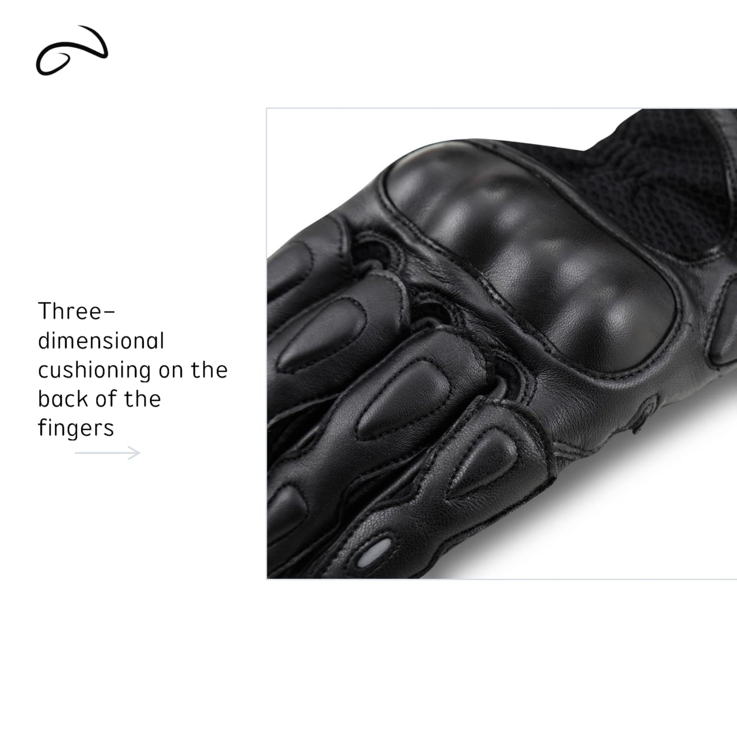 Antilooz Chaser-Motor-2024REG, Motorcycle Gloves for Men and Women, Motorbike Gloves for Riding, Road Racing, Cycling, Climbing, Motocross (Black, XL)