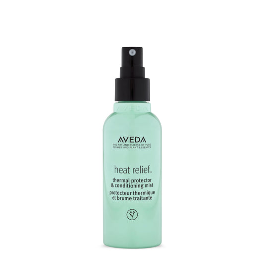 Aveda Heat Relief Thermal Protector & Conditioning Mist | Conditions Dry Hair | Adds Shine | Heat Protection | 97% Naturally Derived | Iconic Shampure Aroma, 100ml