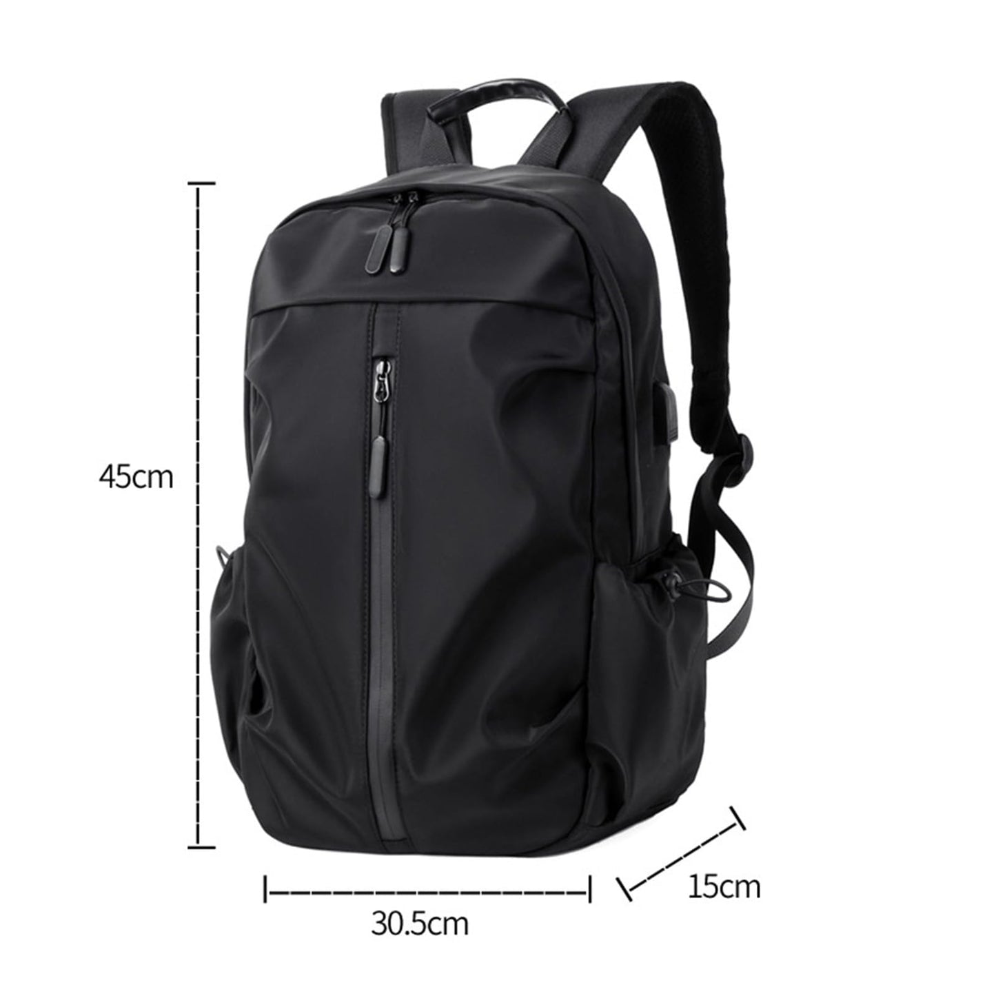 Business Backpacks Travel Laptop Backpack Black Work Bag for Men