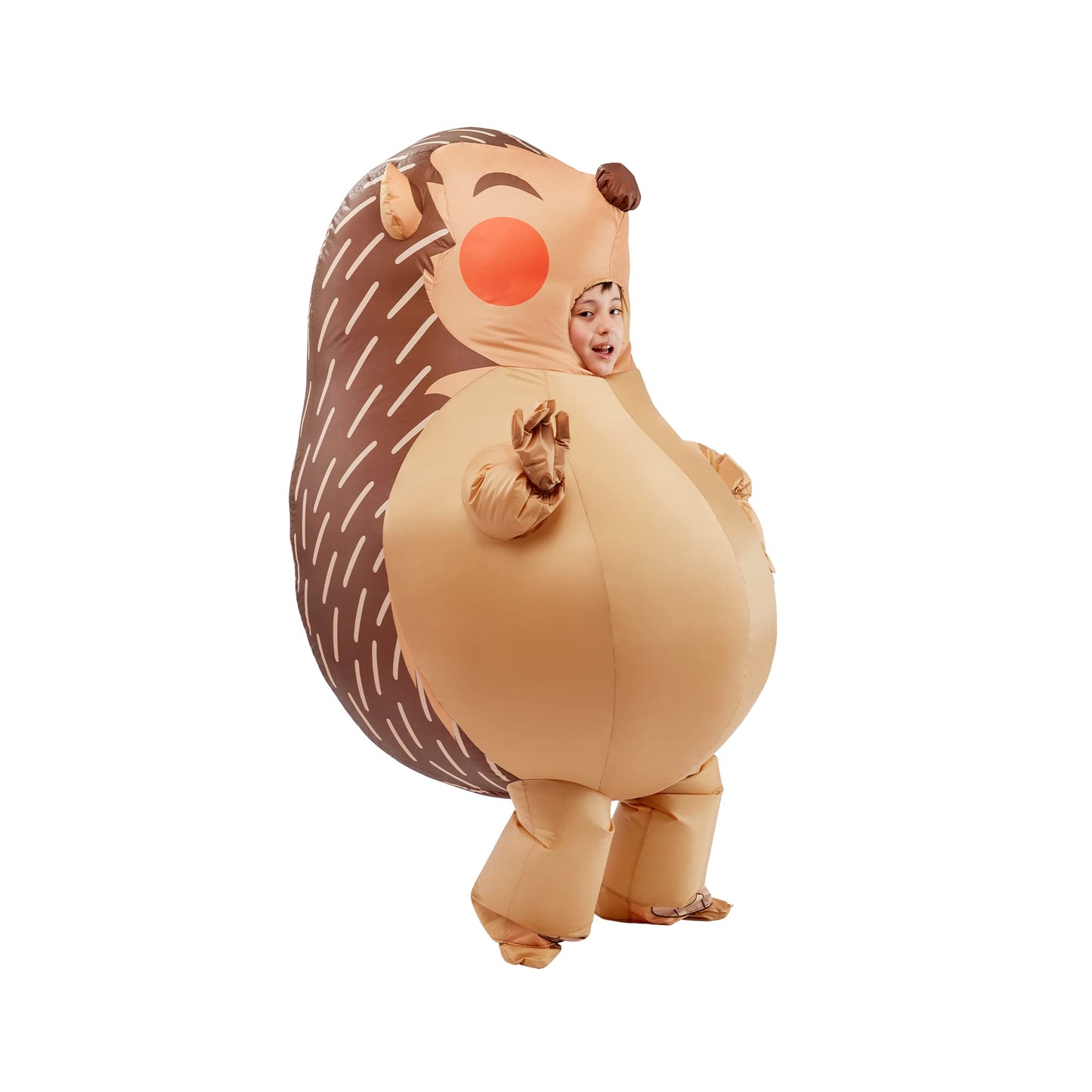 Spooktacular Creations Hedgehog Inflatable Costume for Kids, Full Body Inflatable Costume for Halloween Costumes Party