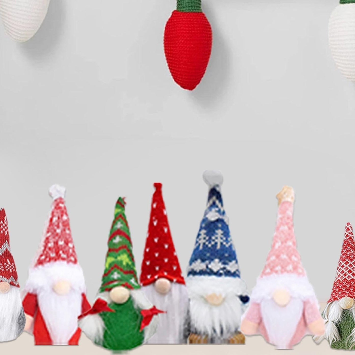 Christmas Gnome 2025, Christmas Calendar with Collectible Gnome Dolls & Gadgets, 24 Days Gnomes Christmas Countdown Calendar, For Christmas Tree Home Decor