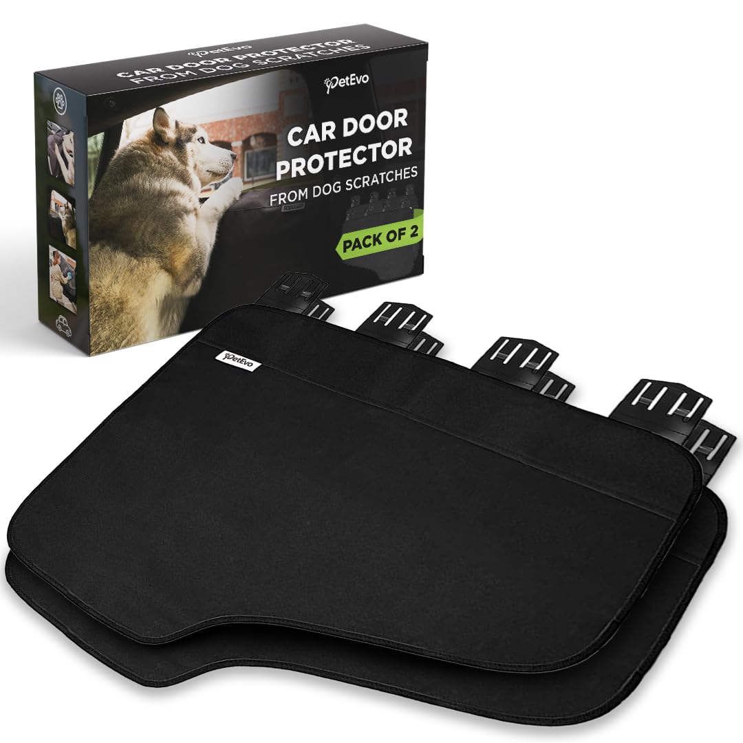 Car Door Protector – Pet Dog Car Door Cover Protector, Guard for Car Doors, Anti Scratch Waterproof, Safe for Dogs, Fits Any Vehicle